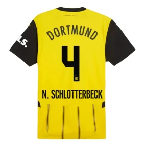 BVB Borussia Dortmund N.Schlotterbeck Hemmatröja 2024/2025